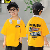 Premium Everyday Oversized T-Shirt for Kids – Lightweight Drop Shoulder Style